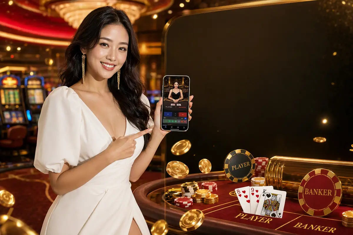 jomkiss9 Casino meja live dealer baccarat